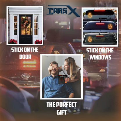 CarsX LED Hand Gesture Light for Car with Remote ( Free Gift Worth Rs 299)