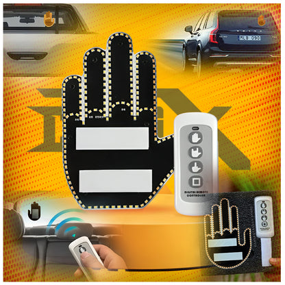 CarsX LED Hand Gesture Light for Car with Remote ( Free Gift Worth Rs 299)